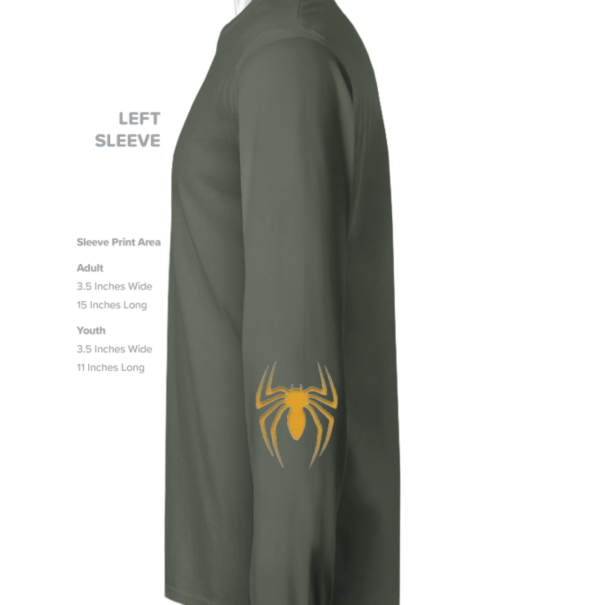 MILITARY GREEN - SLEEVE_LEFT